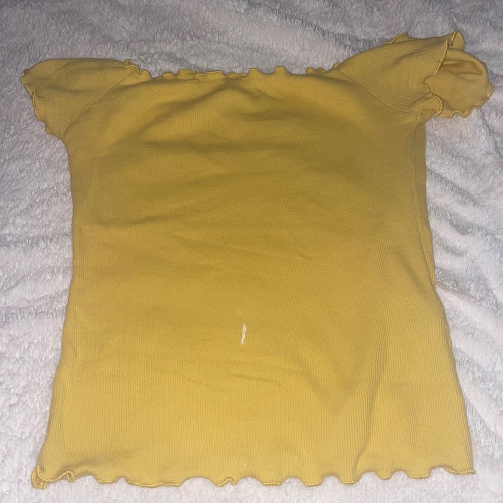 fitted  crop top